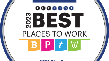 MW STUDIOS NAMED FINALIST FOR 2023 BBJ BEST PLACES TO WORK