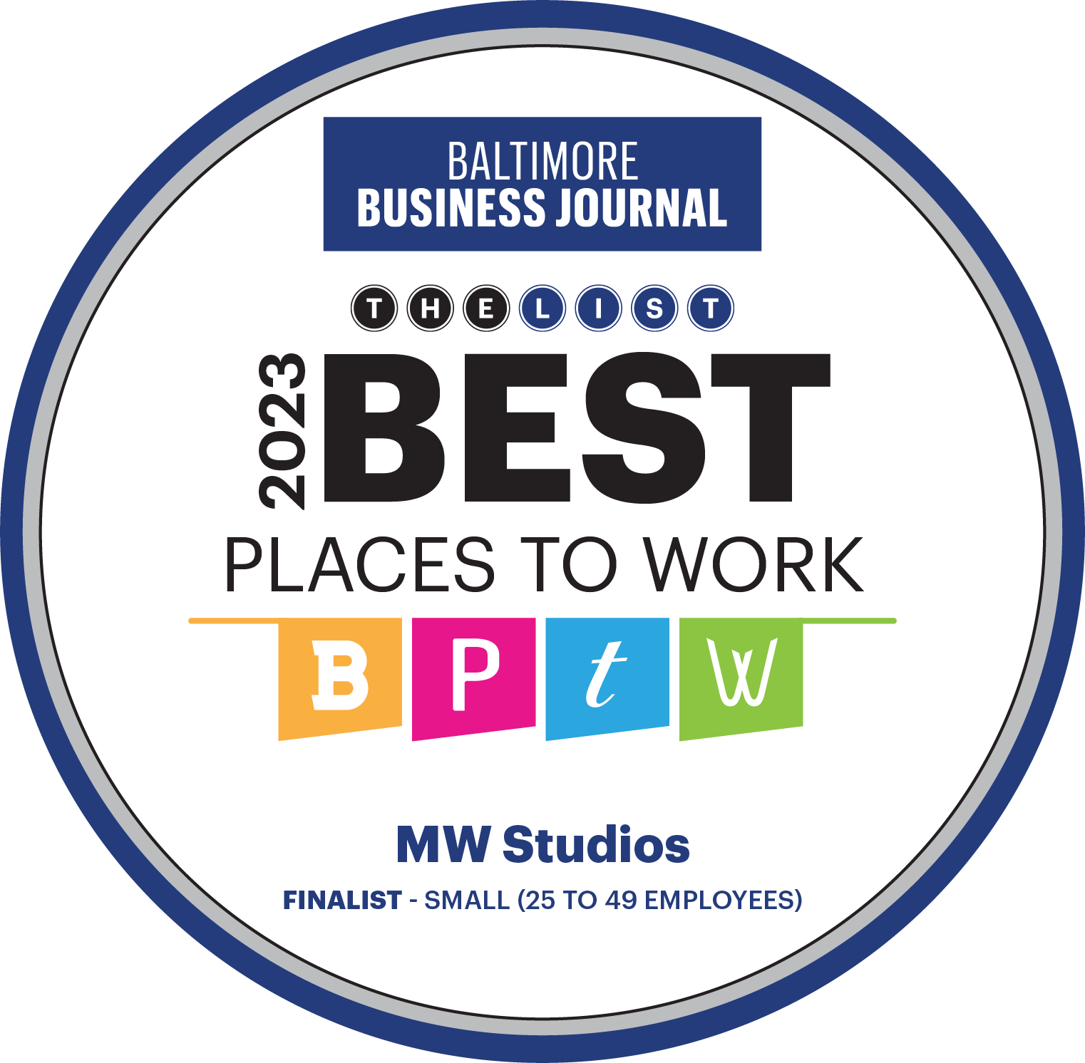 MW STUDIOS NAMED FINALIST FOR 2023 BBJ BEST PLACES TO WORK MW Studios